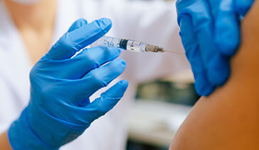 photo of inactivated vaccine in development