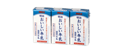 明治おいしい牛乳 125ml 3本パック