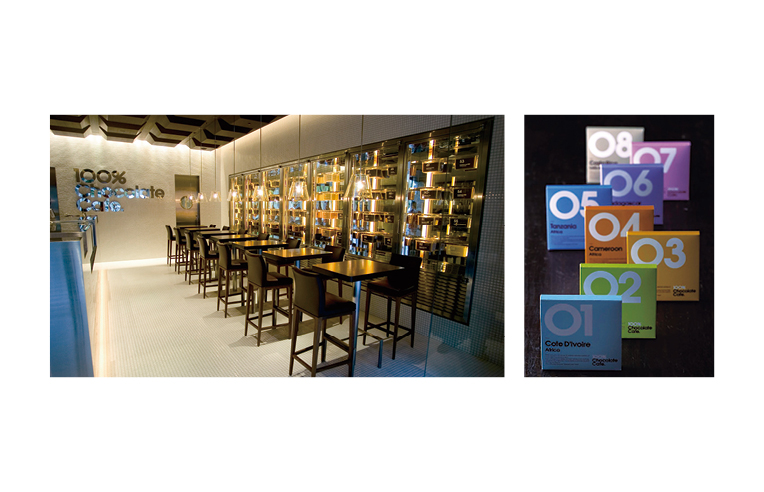 写真：100% Chocolate Cafe.