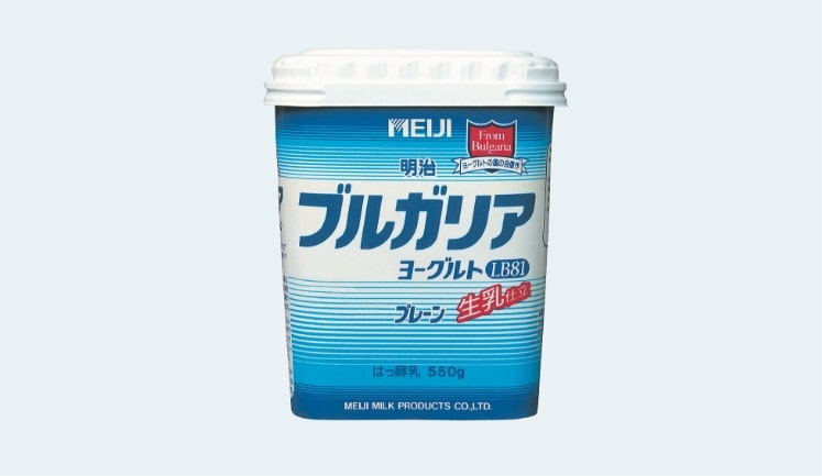photo of Meiji Bulgaria Yogurt made with LB81 lactic acid bacteria