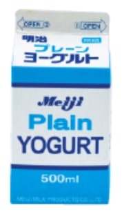 photo of Japan's first plain yogurt