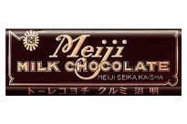 photo of a package of meiji milk chocolate from 1927-1942