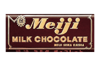 photo of a package of meiji milk chocolate from 1958-1965