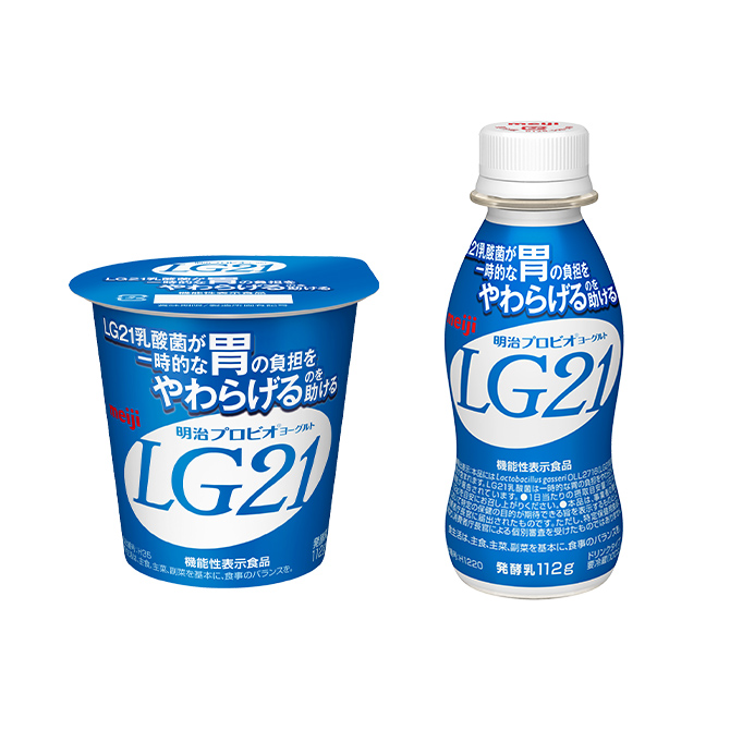 明治益生酸奶LG21的照片