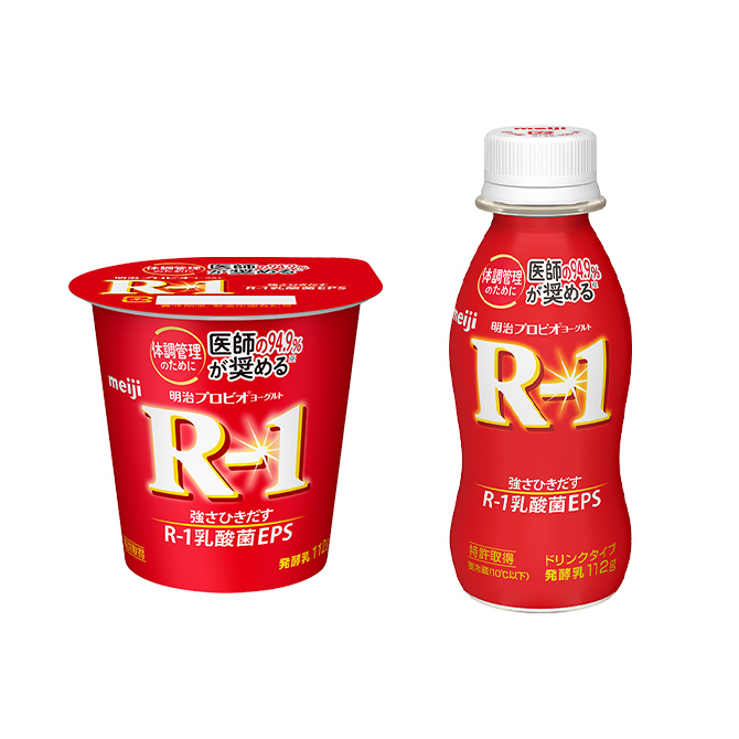 明治益生酸奶R1的照片