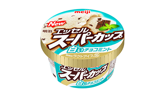 Photo of Meiji Essel Super Cup White Chocolate Mint flavor