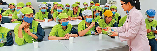 photo of a scene at a nutritional Seminar