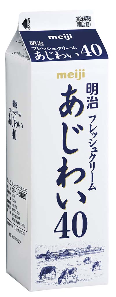 Meiji Fresh Cream Ajiwai 40