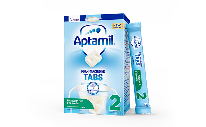 Formula milk in a tablet format