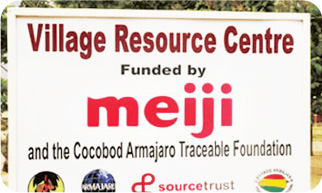 Billboard for the Village Resource Center