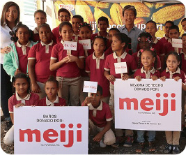 Group photo in the school yard