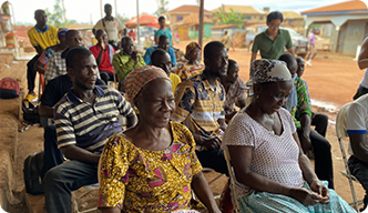 Training session on cocoa cultivation for farmers