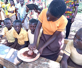 Class in Asikasu-Enkwanta Village