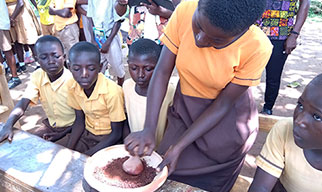 Class in Asikasu-Enkwanta Village