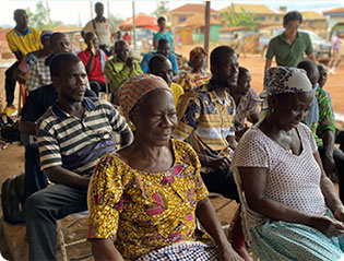 Training session on cocoa cultivation for farmers