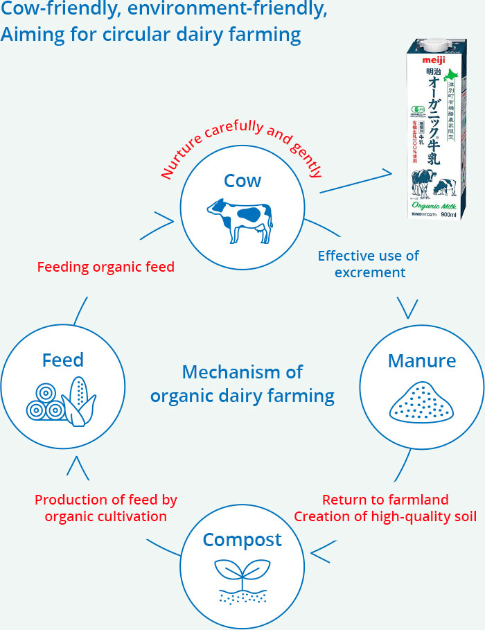 Mechanism of organic dairy farming