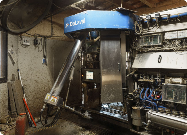 Nine years ago, DeLaval robotic milking machines were introduced.