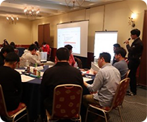 Group discussion in progress (Hokkaido venue)