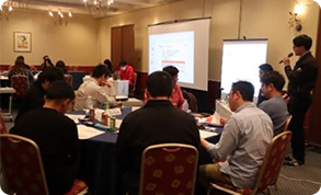 Group discussion in progress (Hokkaido venue)