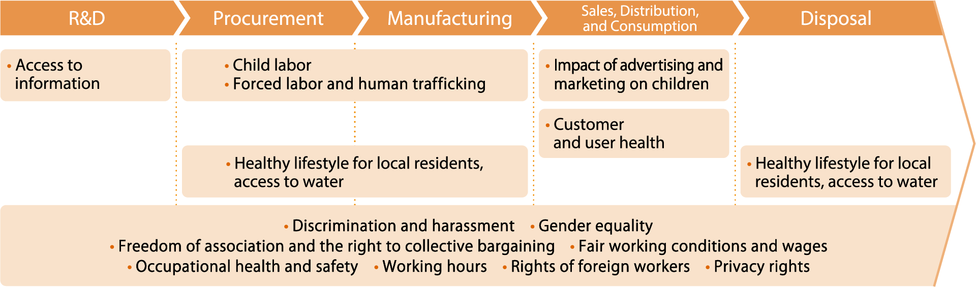 Figure: Identifying Human Rights Risks and Prioritizing