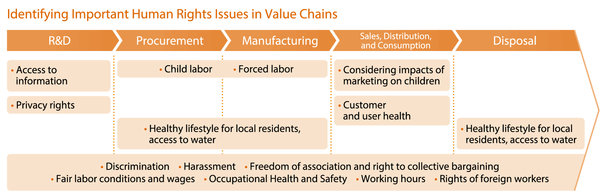 Figure: Identifying Human Rights Risks and Prioritizing