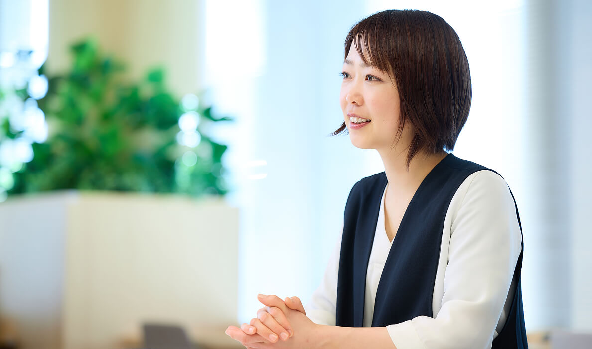 photo of Shiomi explaining the unconscious bias video initiative