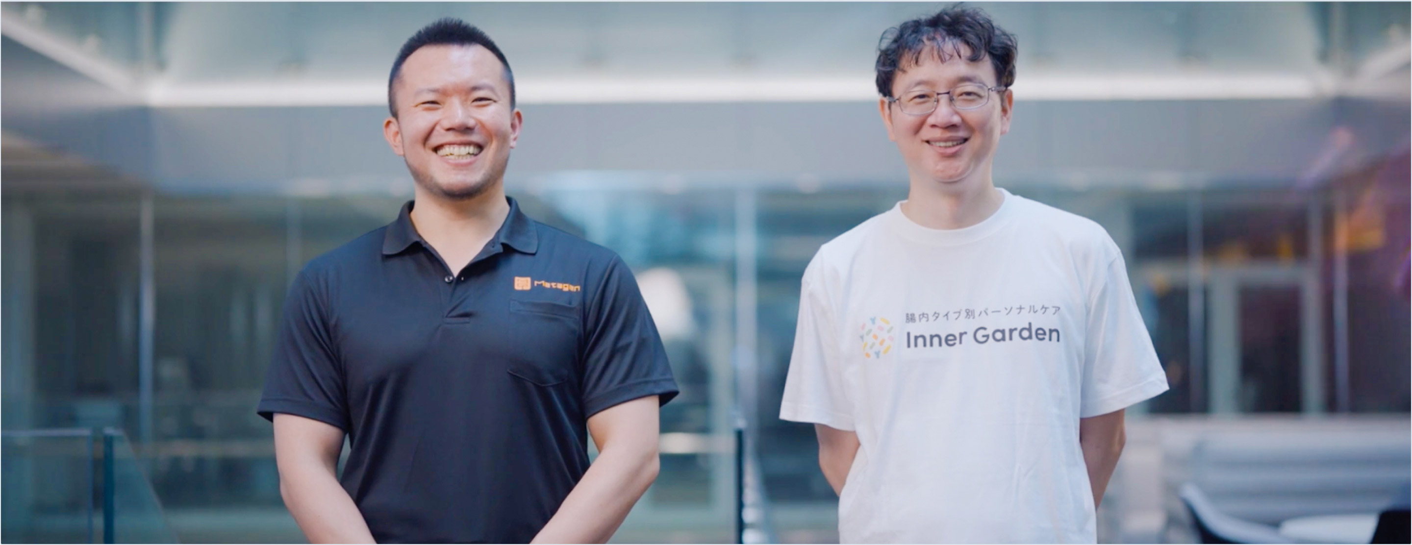 Photo of Haji and Dr. Nomaguchi