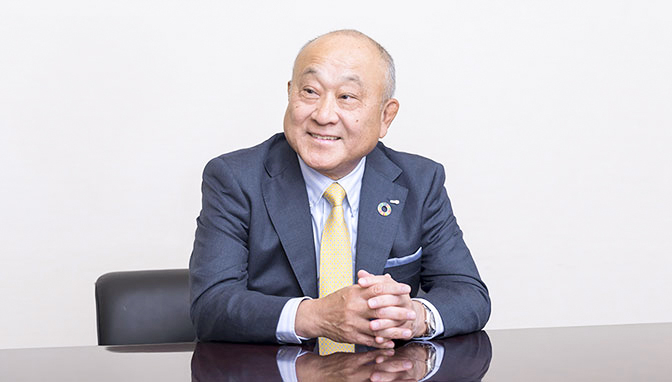 写真：明治ホールディングス株式会社　代表取締役社長 CEO 松田 克也