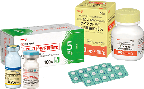 写真：医薬品事業の主要製品