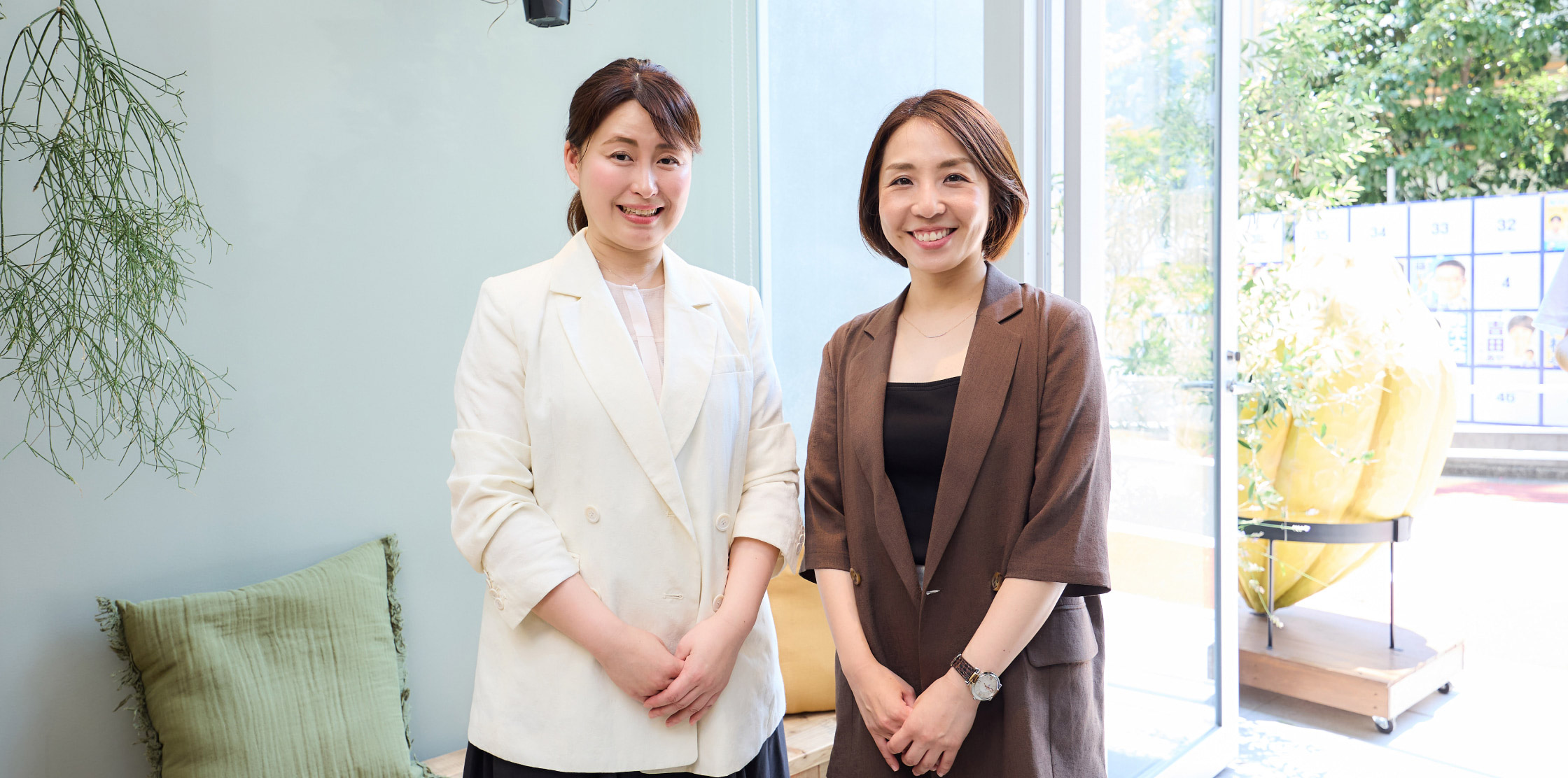 写真：須田、渡部、2人の写真