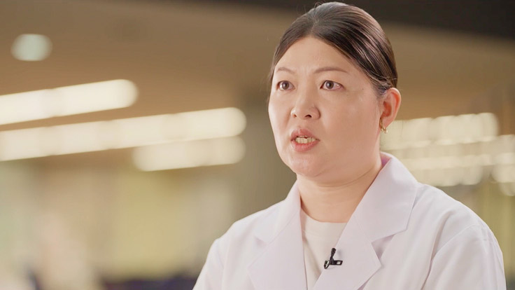 写真：薬剤耐性について語る加藤