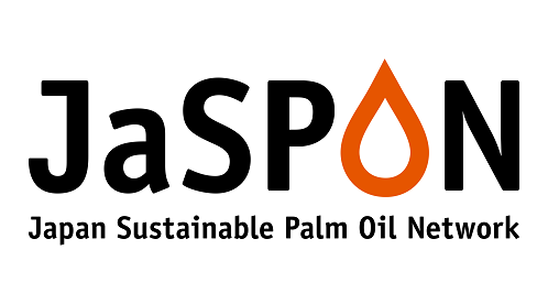 ロゴ：Japan Sustainable Palm Oil Network